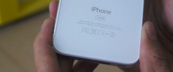 Prototipo iPhone 4 Blanco