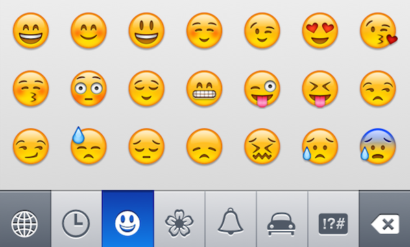 Emoji iOS 6