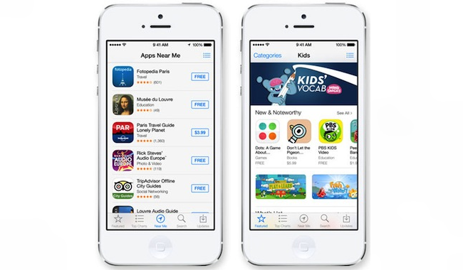 App Store iOS 7