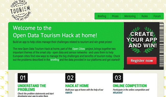 Open Data Tourism Hack at Home