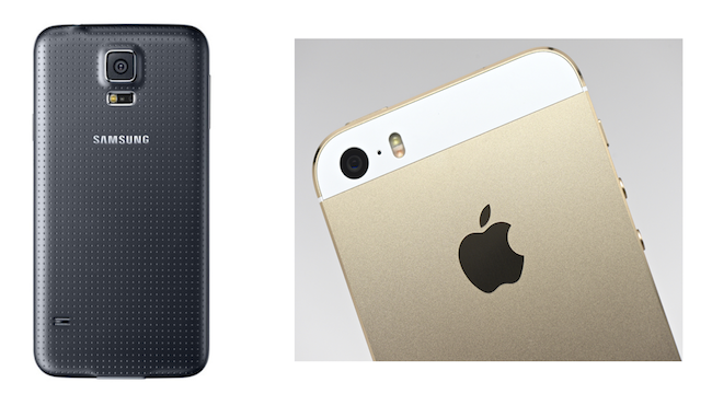 Camara Samsung Galaxy S5 vs iPhone 5S