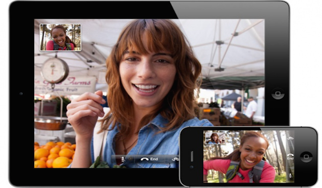 FaceTime iOS 6 