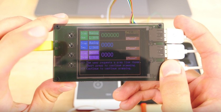 Caja Hackers para Desbloquear iPhones