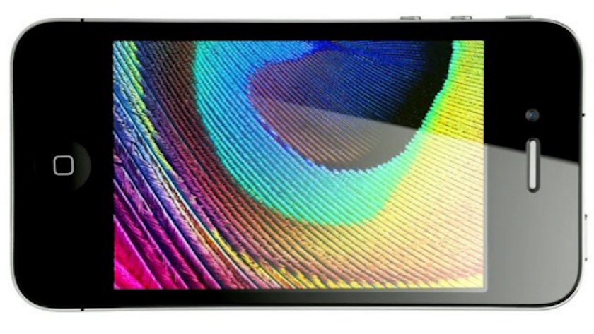 Pantalla Retina display en iPhone de Apple